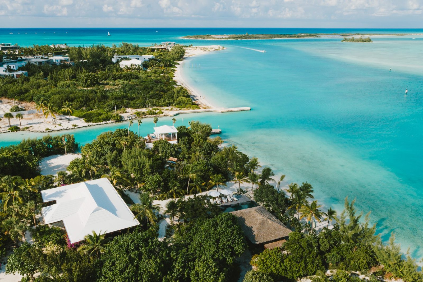 Aerial view of Flight Central and the Leeward channel